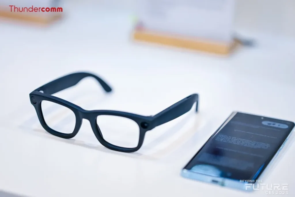 CES 2025丨中科创达旗下创通联达发布轻量化AI眼镜与MR参考设计,引领智能穿戴新潮流插图1 Smart Glasses