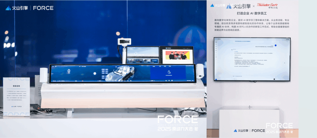 共筑AI落地新基座:中科创达亮相2025火山引擎冬季FORCE原动力大会插图1 共筑AI落地新基座:中科创达亮相2025火山引擎冬季FORCE原动力大会插图1