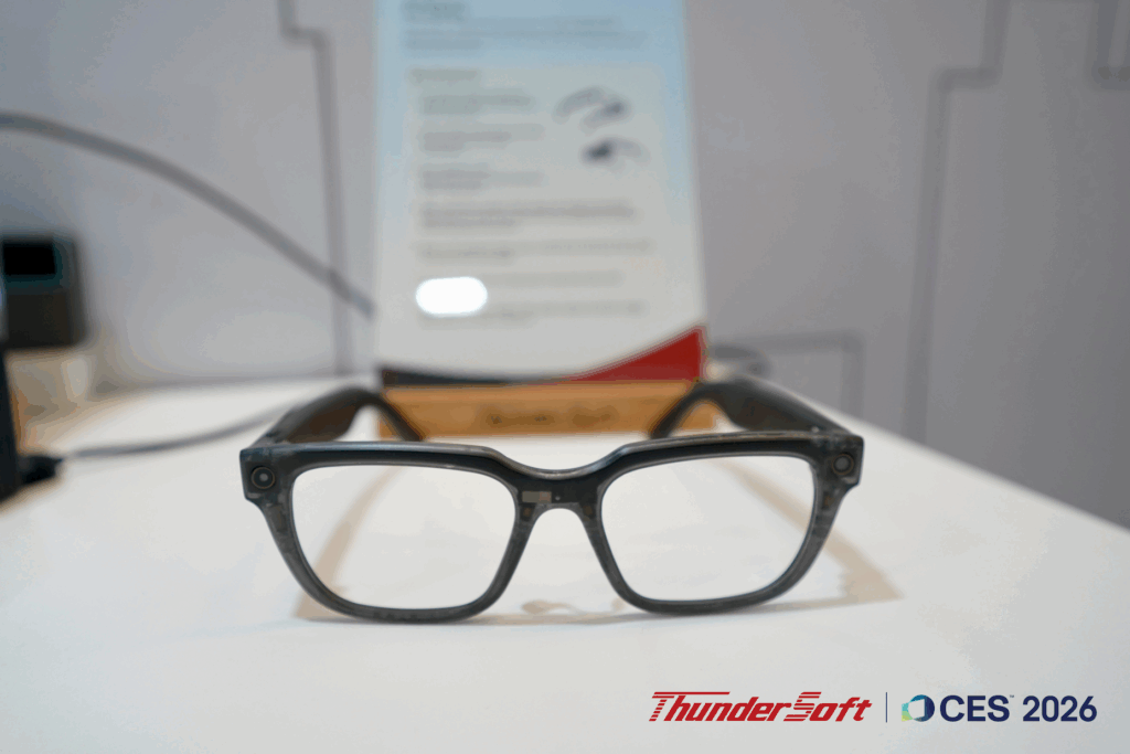 中科创达TurboX AI眼镜亮相CES 2026:双路径合作模式赋能伙伴,Turnkey方案加速产业化落地插图1 中科创达TurboX AI眼镜亮相CES 2026:双路径合作模式赋能伙伴,Turnkey方案加速产业化落地插图1